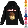 Promoción de explosión de ropa infantil de comercio exterior ROBLOX niños y niñas grandes sudadera con capucha suéter abrigo primavera y otoño Y006