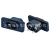 Enchufe de Alimentación AC Enchufe de Forma de 8 de Pin Largo AC-005 Enchufe de Cola de Forma de 8 de Pin Curvo Enchufe Lateral para Placa de Circuito Enchufe de Forma de 8