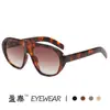 Gafas de Sol de Moda Europeas y Americanas 2026 con Acabado de Alta Gama, Estilo Urbano Versátil, Lentes de Sol Aviador de Moda Aprobadas por Influencers para Hombres