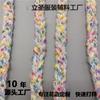 Casaco Pequeno Estilo Chanel Bolsa de Crochê de Lã Feita à Mão Renda Decorativa DIY Cor Nova Grampo de Cabelo Acessórios de Cabelo Tricotados