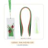 Papel bookmark set ferramenta material Pacote 5mm papel diy coelho bookmark coelho estudante panda