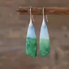 Pendientes de color bohemio con textura artística para comercio electrónico transfronterizo Pendientes Diseñadores europeos y americanos Pendientes de joyería de primera