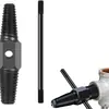 Extractor de tubería de agua de doble extremo, Válvula de triángulo, Herramienta de extracción de tornillo deslizante, Macho de mano, Extractor de alambre dividido 4/6