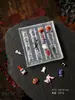 Moldes de arte para uñas de dibujos animados de Halloween, fáciles de quitar, fantasma, calabaza, murciélago, moldes de decoración de uñas 3D DIY al por mayor