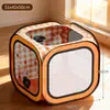 Caja de secado para mascotas, secador de pelo, soplador para gatos, dispositivo de baño para perros, bolsa de secado totalmente automática para uso doméstico, bolsa engrosada
