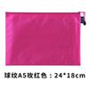 Kangbai A5 Patrón de Fútbol Material Grueso Impermeable Billetera para Monedas Banco Bolsa para Documentos Promocional Imprimible