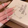 Pulsera de Perlas Mariposa Azul Menta para Mujer Nicho Dulce Ins Pequeña Fresca Moda Versátil Exquisita Joyería de Gama Alta