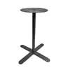 Lujo Ligero Sin Huellas Dactilares Titanio Gris Acero Inoxidable Patas de Mesa Sólidas Soporte de Placa de Mármol Mesa de Comedor Patas de Mesa