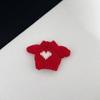 Abrigo para muñeca de 10 cm, perro palma, lindo, algodón, muñeca oso, suéter tejido, accesorios para muñeca, vestido de muñeca al por mayor