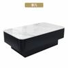 Oficina de Ventas Negocia Mesas y Sillas Casa Simple Moderna Tienda de Té con Leche Mesa Redonda de Mármol Muebles Estilo Mismo que Celebridad de Internet Fábrica