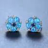 Estilo Japonês e Coreano Nova Chegada Brincos Flor de Diamante Platina Aobo para Mulheres Simples Elegantes Personalizados Versáteis Brincos Brincos