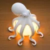 Amazon Transfronteiriça Portátil Fofa Mais Vendida Decoração Oceânica Luminária de Mesa Criativa Polvo Iluminação