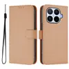 Funda de cuero de color sólido con tres ranuras para tarjetas Xiaomi 17T pro aplicable transfronteriza 17T funda de teléfono simple anti-huellas dactilares estilo japonés y coreano en stock