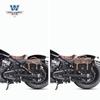Coche musculoso Wolf adecuado para Scout India bolsa lateral de un asiento bolsa de lona bolsa para computadora portátil de negocios modificación con portaequipajes de liberación rápida