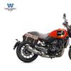 Bolsa lateral de lona para Harley X500 tipo mochila de lobo para la piel, bolsa para computadora portátil de negocios, maletín, modificación con portaequipajes de liberación rápida Especial