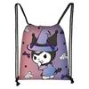 Bolsa de poliéster con cordón ajustable, nueva serie Sanrio de Halloween 2023, productos casuales de alta calidad.