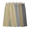 Calça de Terno Casual Estilo Old Money Feminina Outono Nova Moda Versátil High-End Solta Emagrecimento Perna Larga Perna Reta Calça Longa