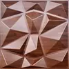 Paneles de Pared 3D de Comercio Exterior Transfronterizo Impermeables y a Prueba de Humedad Paneles de Pared Tridimensionales de PVC Pegatinas de Pared de Fondo Decorativas Paneles de Pared Tridimensionales Panel de Pared