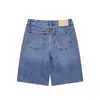 Shorts Jeans Feminino Casual Elegante Slimming Cintura Média Longo Estilo Europeu e Americano Transfronteiriço 2026 Nova Moda 6147125