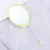 Espelho Redondo Pequeno Criativo DIY com Contas, Espelho Portátil Colorido de Alta Definição, Espelho de Mão para Maquiagem para Mulheres, Venda por Atacado do Fabricante em Estoque