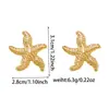 Pendientes Geométricos Plegados Transfronterizos Europeos y Americanos para Mujer, Pendientes Exagerados de Acero Inoxidable a la Moda con Personalidad, Pendientes Triangulares Exquisitos