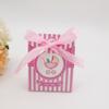 Caja de Dulces de Boda Estilo Bosque Tridimensional Caja de Regalo Pequeña de Boda Estilo Europeo Dulces de Boda Césped Boda al Aire Libre Caja Estampada en Caliente Estilo Ins