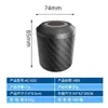 Cinzeiro de Carro de Fibra de Carbono Material ABS com Tampa Retardante de Chama à Prova de Respingo Vedação à Prova de Odores Cinzeiro Portátil para Carro