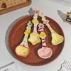 Estilo ins coração de menina colher de cerâmica colher de fruta presente para melhor amiga fofa alta colher de sobremesa colher de iogurte aveia