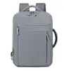 Mochila feminina leve, versátil e de grande capacidade, adequada para uso diário, deslocamento para o trabalho, transporte de laptop, passeios casuais e viagens; também disponível como uma mochila masculina