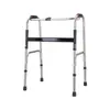 Andador de Cuatro Patas Giratorio Personalizado al por Mayor para Ancianos, Marco Plegable Ligero Ajustable, Muleta Andador