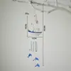 Sino de Vento Criativo Estilo Oceano Transfronteiriço Barco Decoração de Velheiro para Casa Modelo de Velheiro de Madeira Barco Pequeno de Madeira Pingente Aéreo
