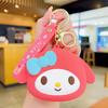 Mini Monedero de Dibujos Animados Llavero Colgante para Mochila Escolar para Niños Monedero Pequeño de Silicona Almacenamiento para Audífonos Pequeño Regalo para Pareja