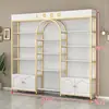 Prateleira de Cosméticos Display Rack Multicamadas Gabinete de Exibição de Produtos para Salão de Beleza Skincare Salão de Unhas Barbearia Gabinete de Exibição
