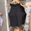 Sutiã Hot Girl Style Japonês para Mulheres Solteiras, Colete Curto com Bojo, Cobertura para Seios, Roupa Íntima para Pescoço 470939