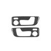 Adecuado para BMW X3X4G01G02G08 pegatinas decorativas de fibra de carbono para botones de asiento A accesorios de modificación interior