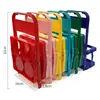 Estante plegable de plástico para cerveza KTV portavasos portátil canasta de cerveza personalizable