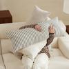 Almohada Sensación de Textura Sofá Sala de Estar Almohada Larga para Dormir Pierna Lujo Ligero Gama Alta Mesita de Noche Almohada Ventana Bahía Almohada para Respaldo