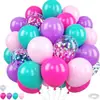 Balões de Lantejoulas Transfronteiriços da Amazon, Balões Metálicos, Balões Perolados, Decorações de Aniversário, Conjunto de Balões