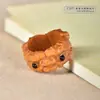 Novo Anel Leão Despertando de Sândalo Anel Contas de Vento Brinquedo Joia Anel de Corrida Contas Espaçadoras DIY Pequenos Acessórios
