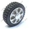 Rodas para Portas Elétricas, Rodas Universais para Portas Telescópicas Montadas em Trilho, Tração por Roda de Motor para Portas Automáticas, Rodas Grandes de Borracha para Portas, Rodas Pequenas para Portas