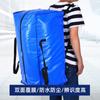 Bolsa Tejida Portátil Laminada Bolsa de Almacenamiento para Viaje Empaque Personalizado Engrosado Mudanza Bolsa de Plástico Piel de Serpiente Logotipo Imprimible