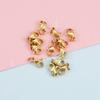 Venta caliente de comercio exterior hebilla de langosta de acero inoxidable chapada al vacío accesorios de joyería DIY hebilla de conexión 9/10 mm hebilla de joyería