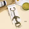 Llavero Colgante Mariposa Creativa Transfronterizo Aleación de Zinc Abrebotellas de Cerveza para el Hogar Destornillador Portátil Regalo Pequeño Venta al por Mayor