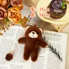 Adorable Elefantito Muñeco Compañero de Escritorio Adorno Peluche Osito Compañero Infantil Compañero de Estudio Colgante para Bolsa de Regalo
