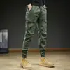 Calças Cargo Masculinas de Verão Calças Harlan Largas Versáteis Resistentes ao Desgaste Calças Masculinas Marca Japonesa Moderna Calças Masculinas