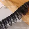 Em Estoque Renda Dupla Camada 2,5cm Roupas Saia Decoração Artesanal DIY Acessórios Decorativos para Borda de Cesta de Armazenamento