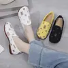 Zapatos Transpirables y Versátiles de Suela Blanda para Primavera y Verano, Zapatos Planos Slip-On para Mujer con Malla en la Puntera, Sandalias de Verano de Boca Baja
