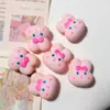 Caramelo Pop Oso Oso Conejo Cinco Estrellas DIY Dibujos Animados de Cuentas Agujero Recto Cadena para Teléfono Móvil Material Pulsera de Cuentas Collar