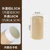 Tubos de Papel Redondos Personalizables para Aceites Esenciales, Caligrafía, Té y Almacenamiento de Alimentos