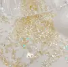 Mini Diamante Fundo Plano Joias para Nail Art de Diamante Floco de Neve de Natal Revestimento de Diamante Cor Mágica Pó Luar Branco Zircônio de Unha